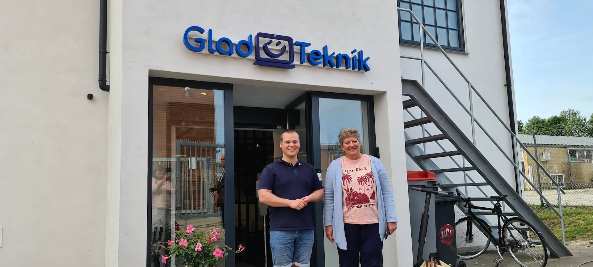 Hvidovre borgmester og kommunaldirektør på besøg hos GladTeknik 7