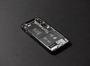 iPhone med skader/batteri
