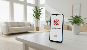 Ikke modtage opkald på Samsung