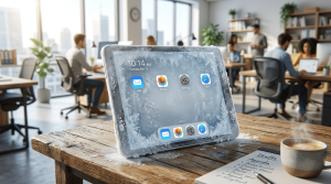 iPad fryser